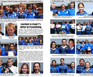 Laerskool Gansbaai skitter by Prysuitdeling 